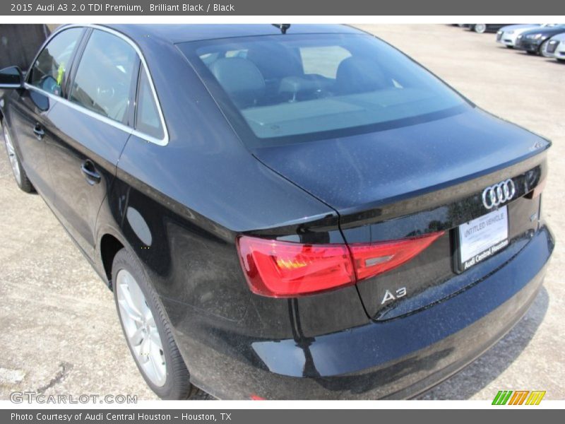 Brilliant Black / Black 2015 Audi A3 2.0 TDI Premium