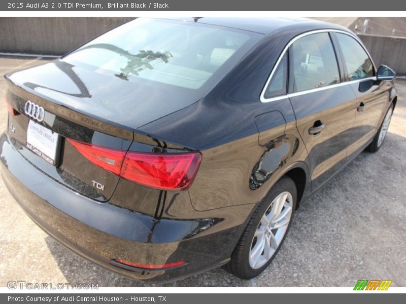 Brilliant Black / Black 2015 Audi A3 2.0 TDI Premium