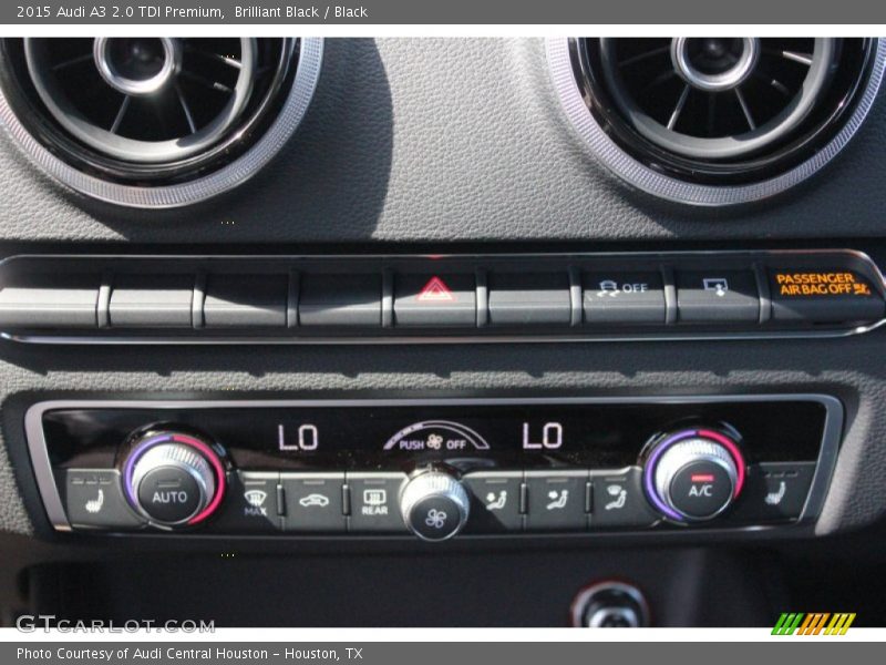 Brilliant Black / Black 2015 Audi A3 2.0 TDI Premium