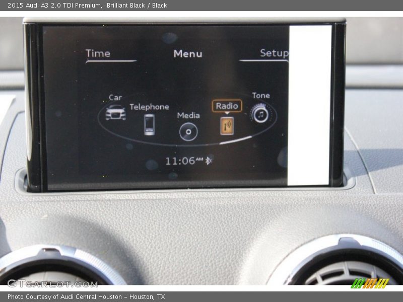 Brilliant Black / Black 2015 Audi A3 2.0 TDI Premium