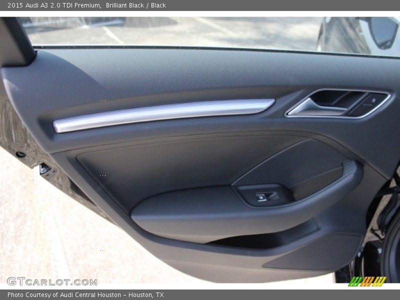Brilliant Black / Black 2015 Audi A3 2.0 TDI Premium