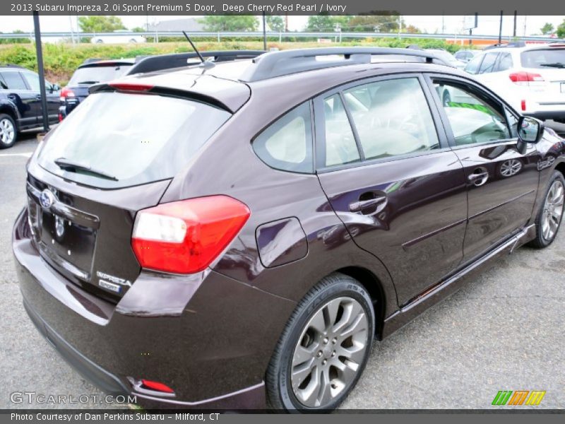 Deep Cherry Red Pearl / Ivory 2013 Subaru Impreza 2.0i Sport Premium 5 Door