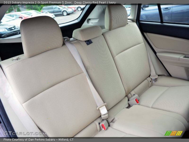 Deep Cherry Red Pearl / Ivory 2013 Subaru Impreza 2.0i Sport Premium 5 Door