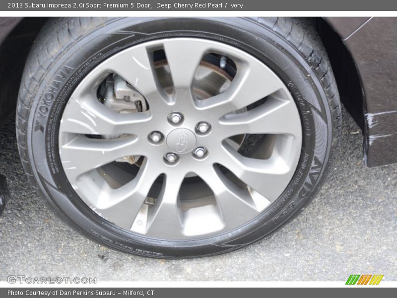 Deep Cherry Red Pearl / Ivory 2013 Subaru Impreza 2.0i Sport Premium 5 Door