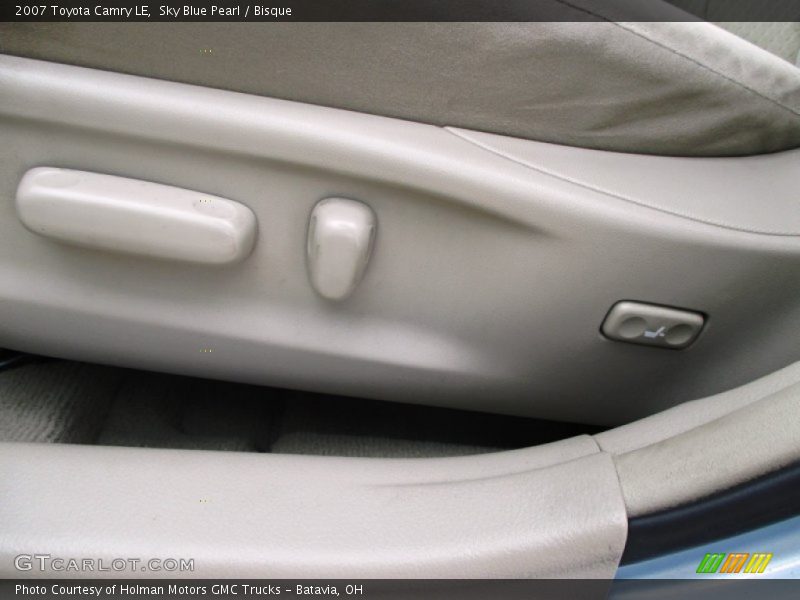 Sky Blue Pearl / Bisque 2007 Toyota Camry LE