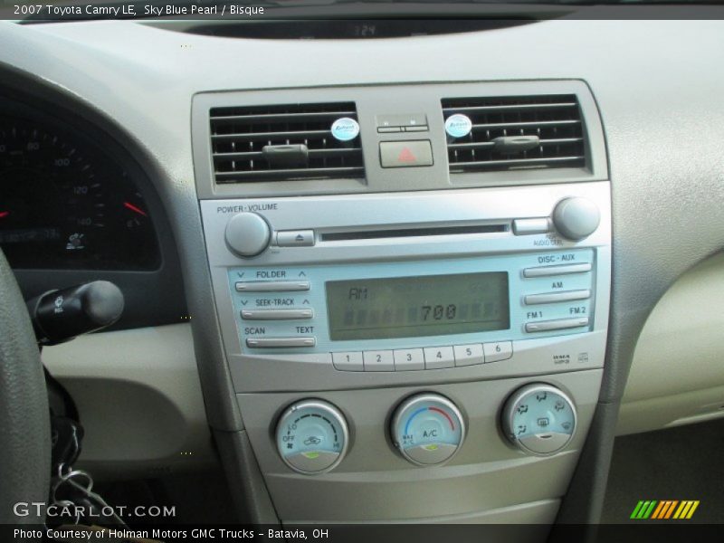 Sky Blue Pearl / Bisque 2007 Toyota Camry LE