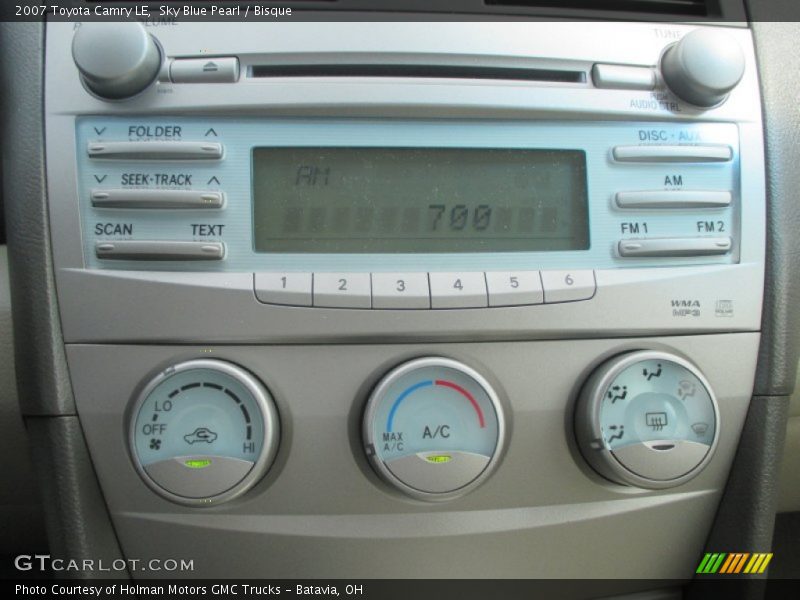 Sky Blue Pearl / Bisque 2007 Toyota Camry LE