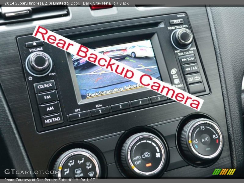 Dark Gray Metallic / Black 2014 Subaru Impreza 2.0i Limited 5 Door