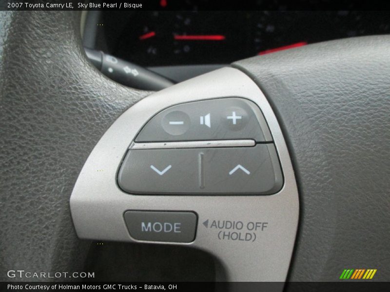 Sky Blue Pearl / Bisque 2007 Toyota Camry LE