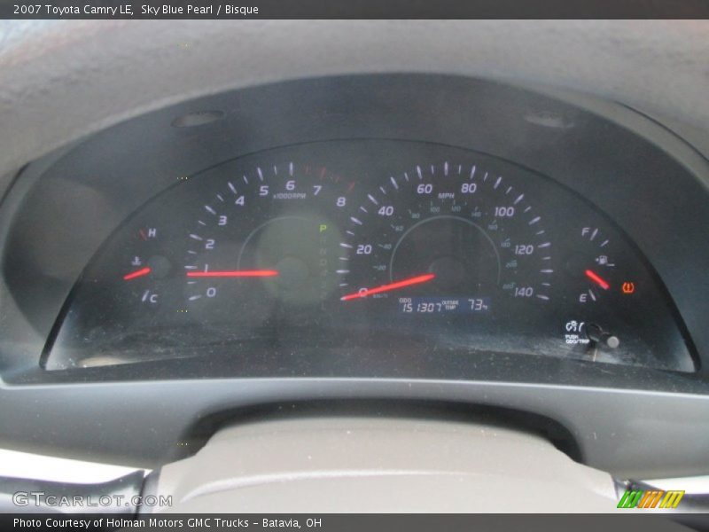 Sky Blue Pearl / Bisque 2007 Toyota Camry LE