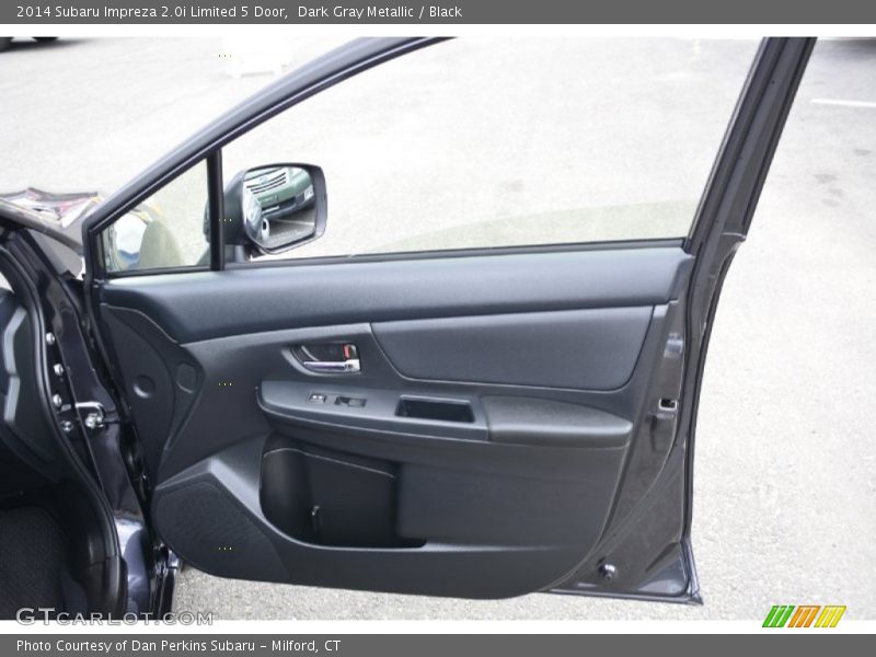 Dark Gray Metallic / Black 2014 Subaru Impreza 2.0i Limited 5 Door