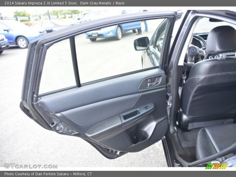 Dark Gray Metallic / Black 2014 Subaru Impreza 2.0i Limited 5 Door