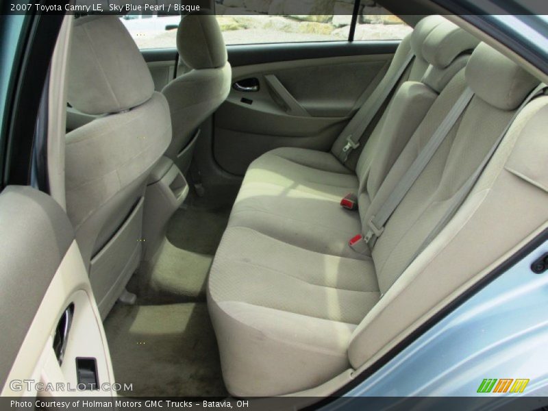Sky Blue Pearl / Bisque 2007 Toyota Camry LE