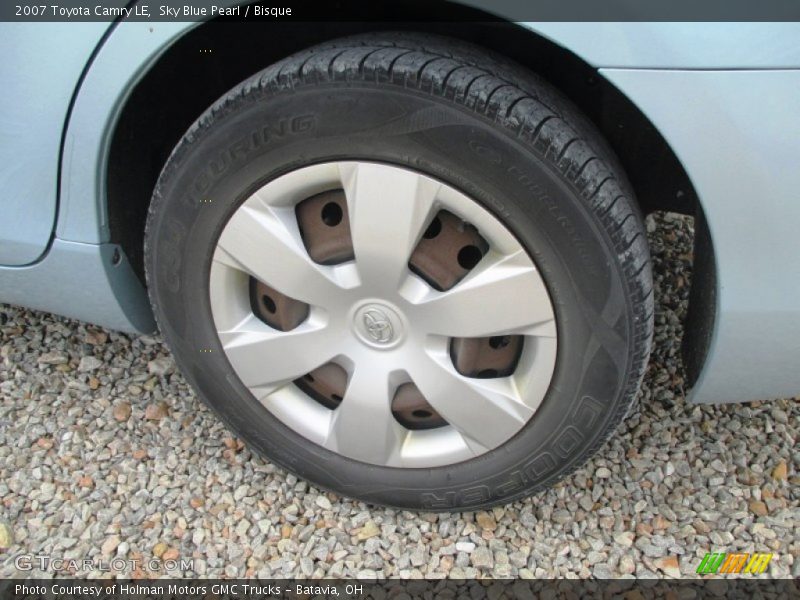 Sky Blue Pearl / Bisque 2007 Toyota Camry LE