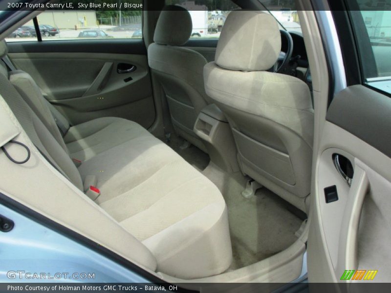 Sky Blue Pearl / Bisque 2007 Toyota Camry LE