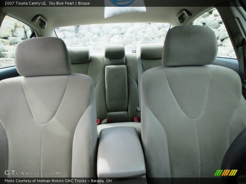 Sky Blue Pearl / Bisque 2007 Toyota Camry LE