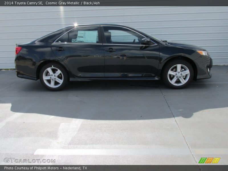Cosmic Gray Metallic / Black/Ash 2014 Toyota Camry SE