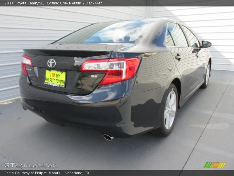 Cosmic Gray Metallic / Black/Ash 2014 Toyota Camry SE