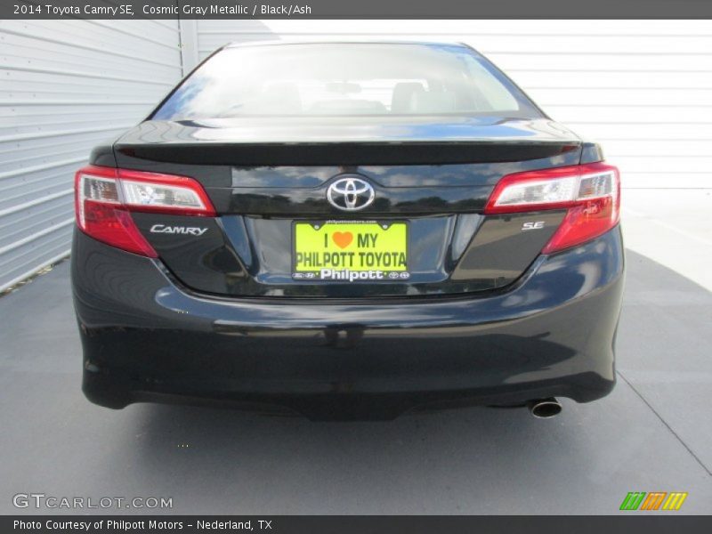 Cosmic Gray Metallic / Black/Ash 2014 Toyota Camry SE