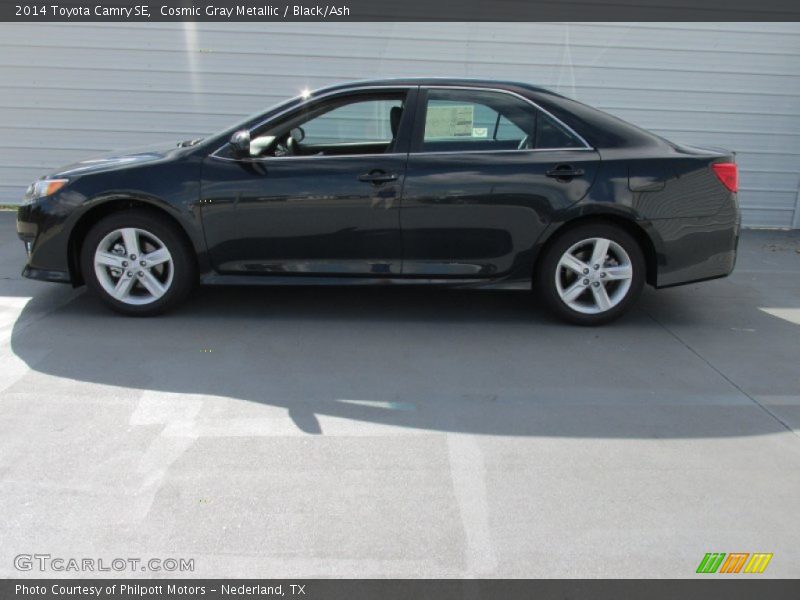 Cosmic Gray Metallic / Black/Ash 2014 Toyota Camry SE