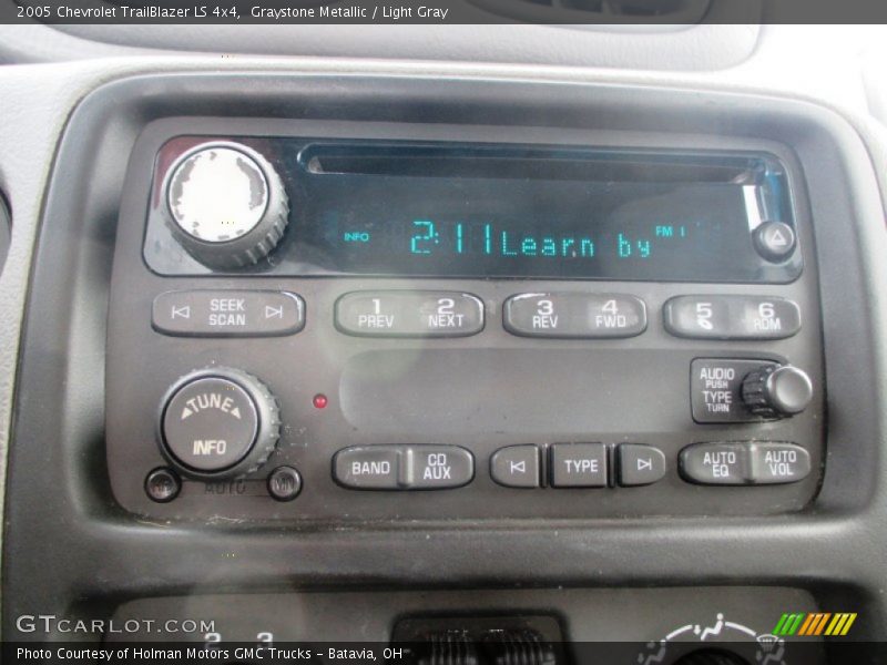 Graystone Metallic / Light Gray 2005 Chevrolet TrailBlazer LS 4x4
