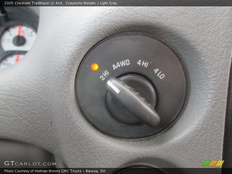 Graystone Metallic / Light Gray 2005 Chevrolet TrailBlazer LS 4x4