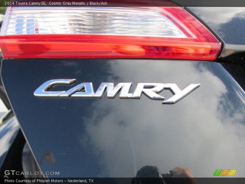 Cosmic Gray Metallic / Black/Ash 2014 Toyota Camry SE
