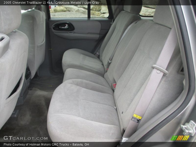 Graystone Metallic / Light Gray 2005 Chevrolet TrailBlazer LS 4x4