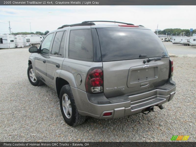 Graystone Metallic / Light Gray 2005 Chevrolet TrailBlazer LS 4x4