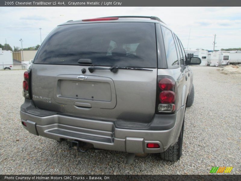 Graystone Metallic / Light Gray 2005 Chevrolet TrailBlazer LS 4x4