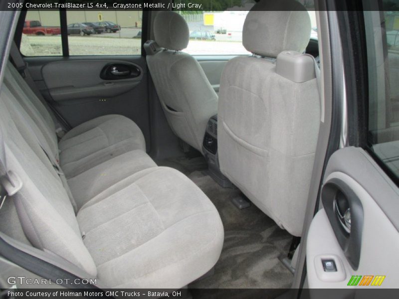 Graystone Metallic / Light Gray 2005 Chevrolet TrailBlazer LS 4x4