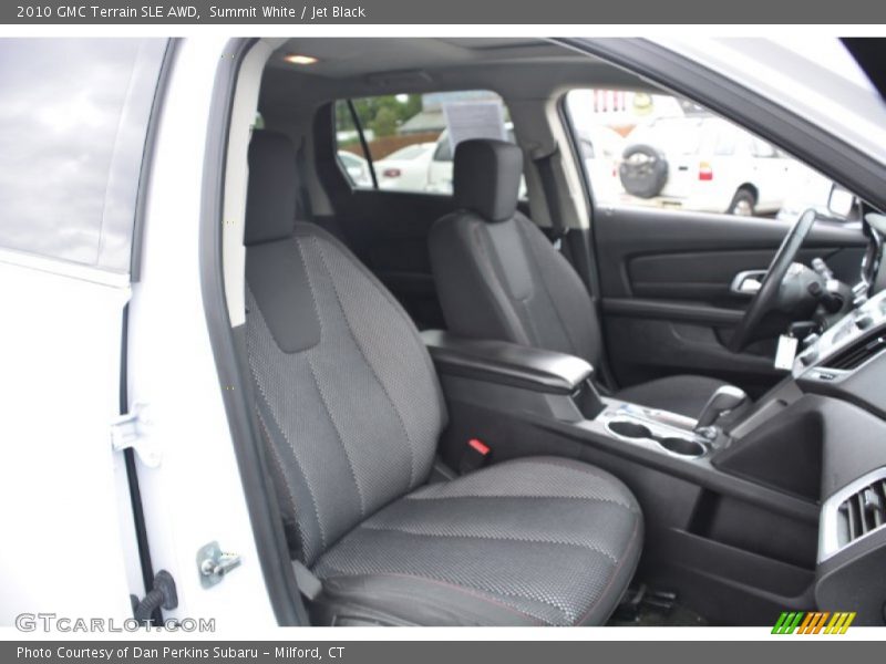 Summit White / Jet Black 2010 GMC Terrain SLE AWD