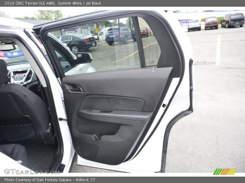 Summit White / Jet Black 2010 GMC Terrain SLE AWD