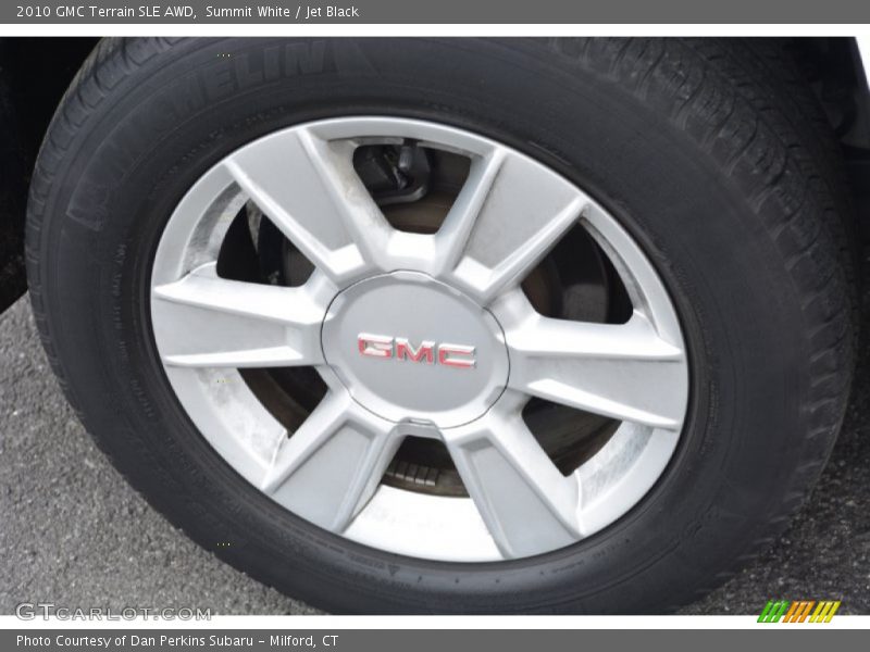 Summit White / Jet Black 2010 GMC Terrain SLE AWD