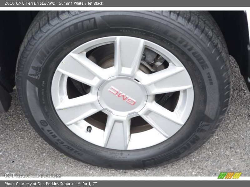Summit White / Jet Black 2010 GMC Terrain SLE AWD