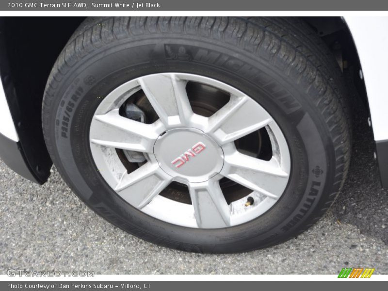 Summit White / Jet Black 2010 GMC Terrain SLE AWD