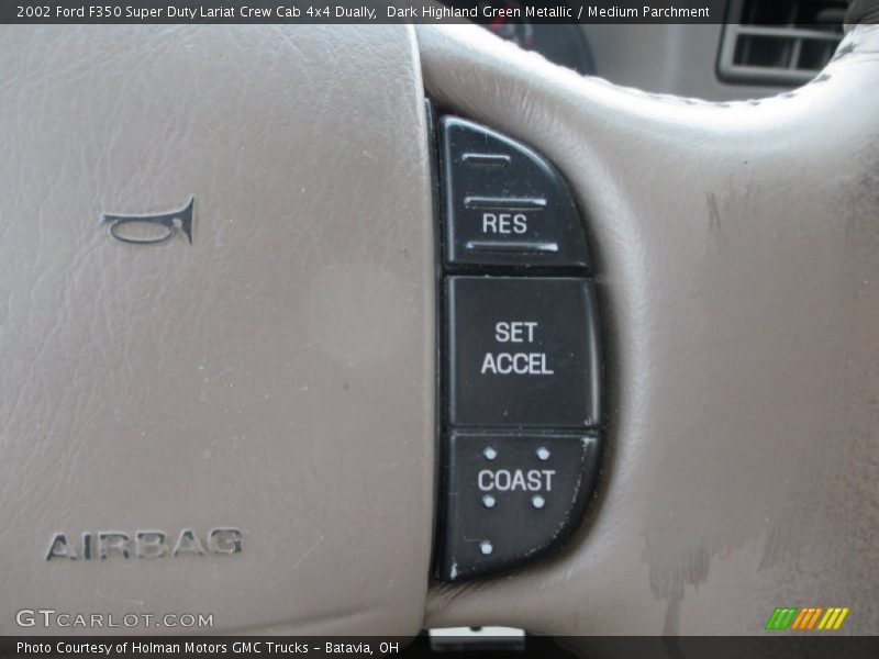 Controls of 2002 F350 Super Duty Lariat Crew Cab 4x4 Dually