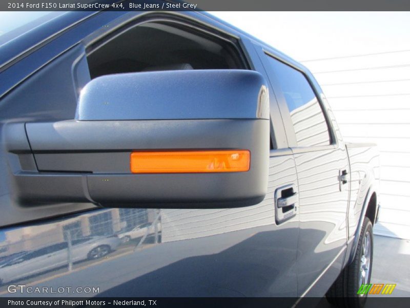 Blue Jeans / Steel Grey 2014 Ford F150 Lariat SuperCrew 4x4