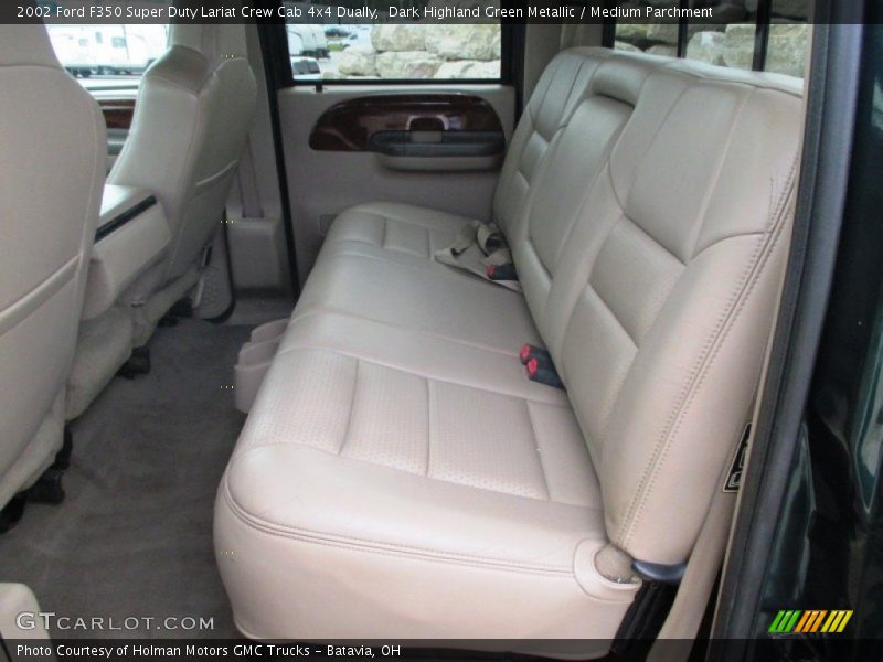 Rear Seat of 2002 F350 Super Duty Lariat Crew Cab 4x4 Dually
