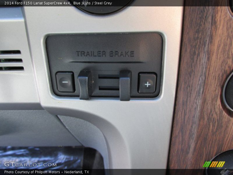 Blue Jeans / Steel Grey 2014 Ford F150 Lariat SuperCrew 4x4