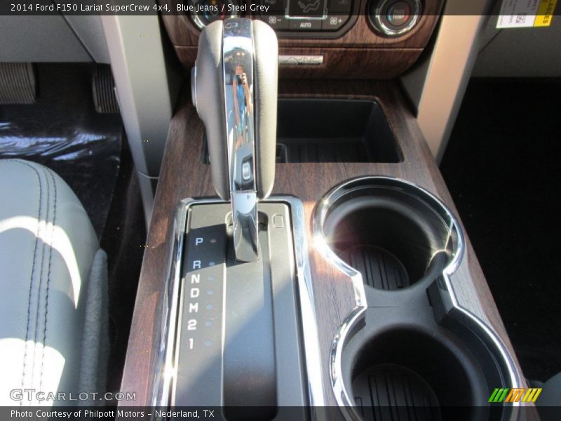 Blue Jeans / Steel Grey 2014 Ford F150 Lariat SuperCrew 4x4