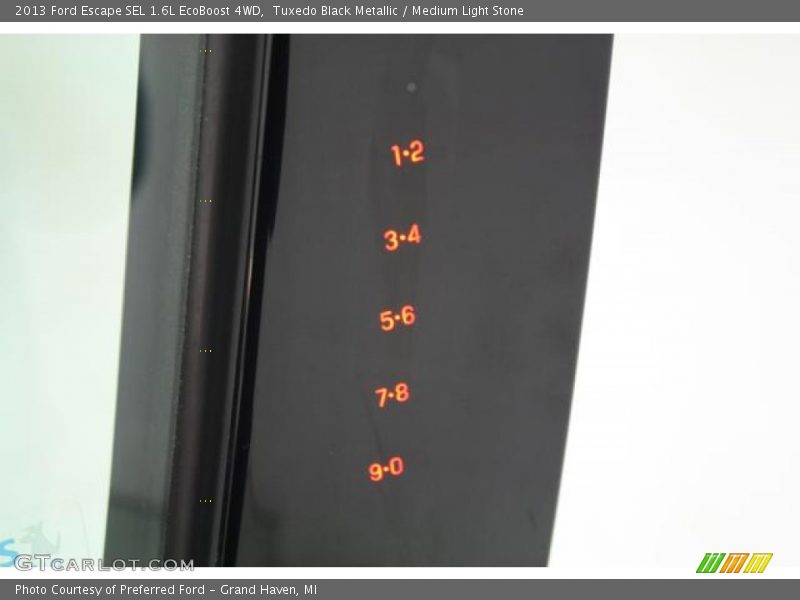Tuxedo Black Metallic / Medium Light Stone 2013 Ford Escape SEL 1.6L EcoBoost 4WD