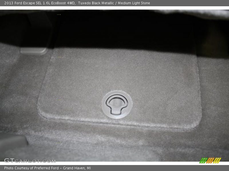 Tuxedo Black Metallic / Medium Light Stone 2013 Ford Escape SEL 1.6L EcoBoost 4WD