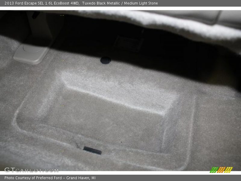 Tuxedo Black Metallic / Medium Light Stone 2013 Ford Escape SEL 1.6L EcoBoost 4WD