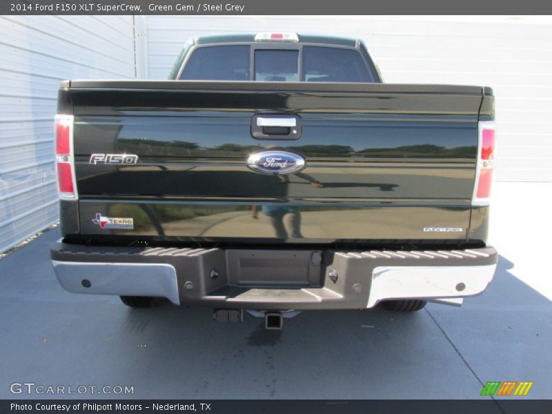 Green Gem / Steel Grey 2014 Ford F150 XLT SuperCrew
