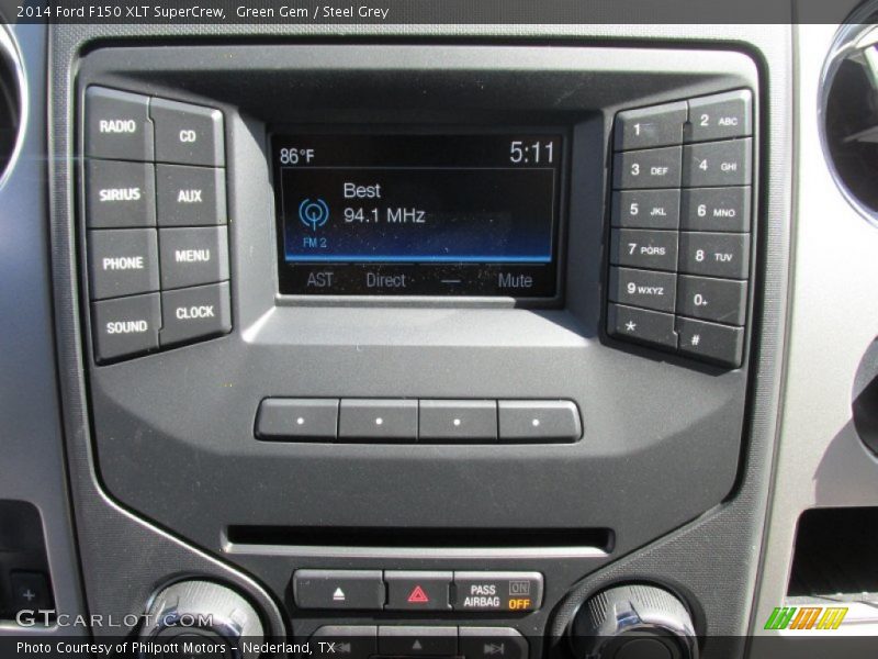 Green Gem / Steel Grey 2014 Ford F150 XLT SuperCrew