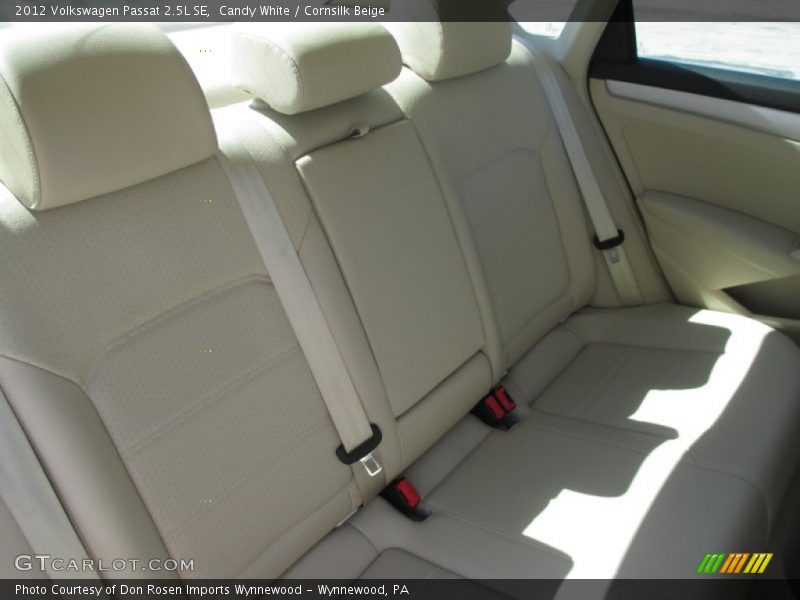 Candy White / Cornsilk Beige 2012 Volkswagen Passat 2.5L SE