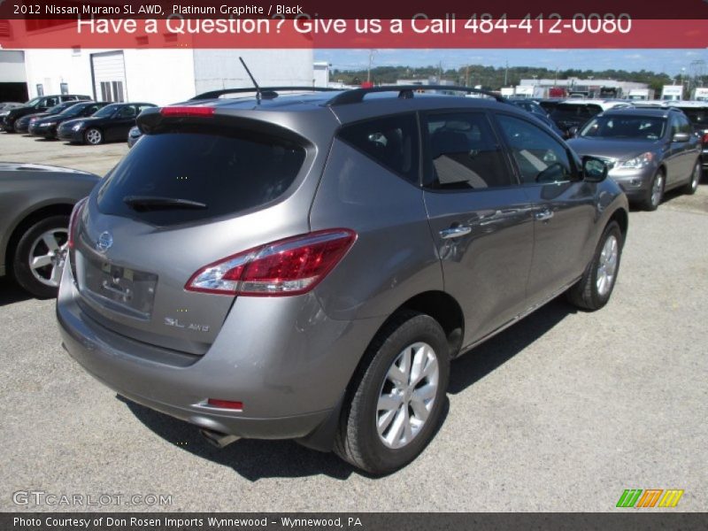 Platinum Graphite / Black 2012 Nissan Murano SL AWD