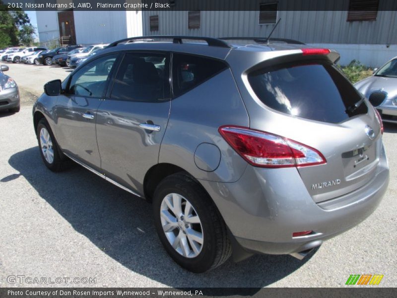 Platinum Graphite / Black 2012 Nissan Murano SL AWD