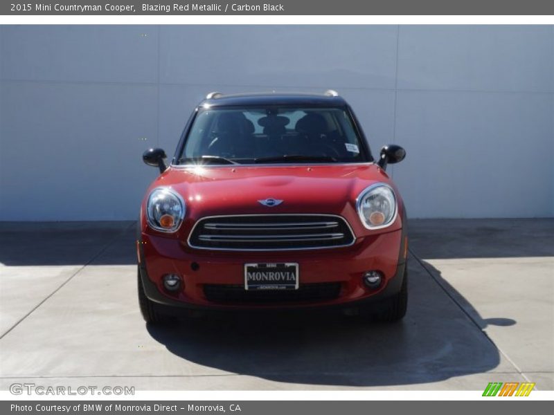 Blazing Red Metallic / Carbon Black 2015 Mini Countryman Cooper